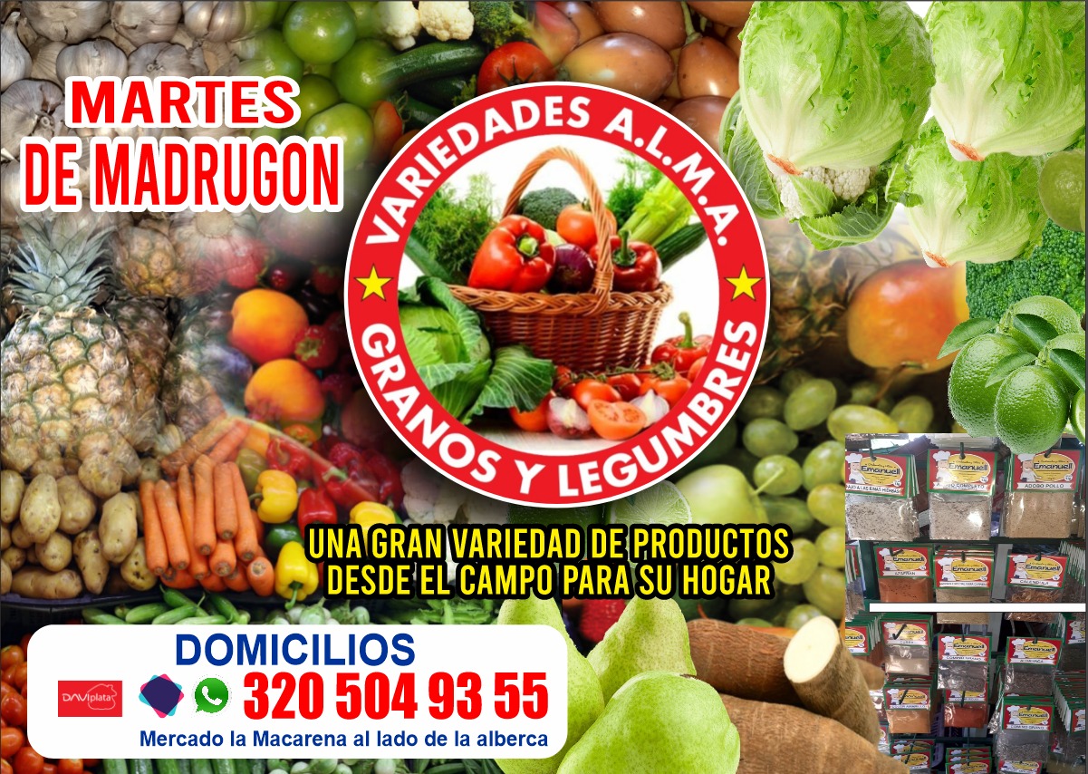 Legumbres y granos VARIEDADES ALMA